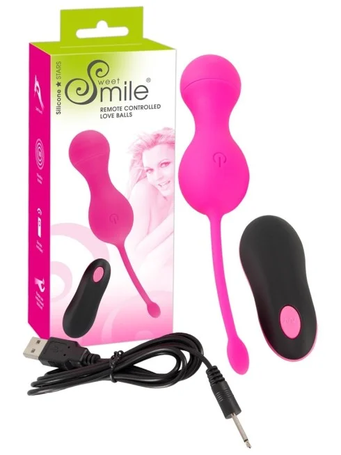 Boules de Geisha Rechargeable En Silicone