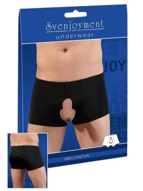 Boxer noir ouvert - S