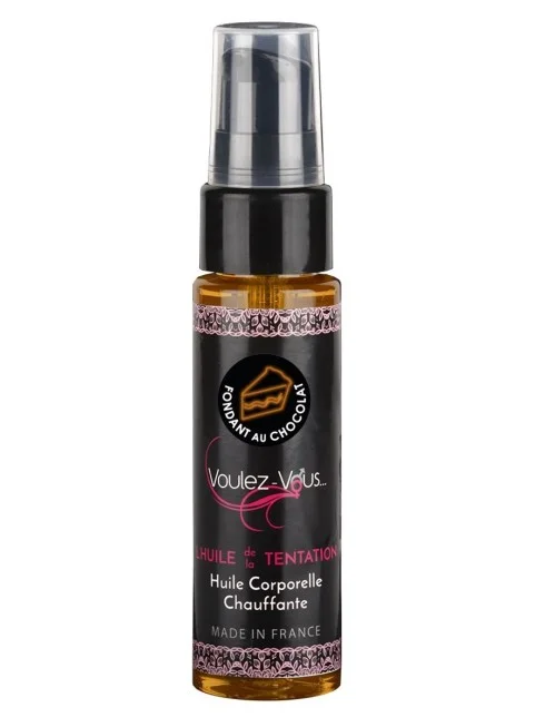 Huile de la Tentation Saveur Fondant au Chocolat - 35 ml