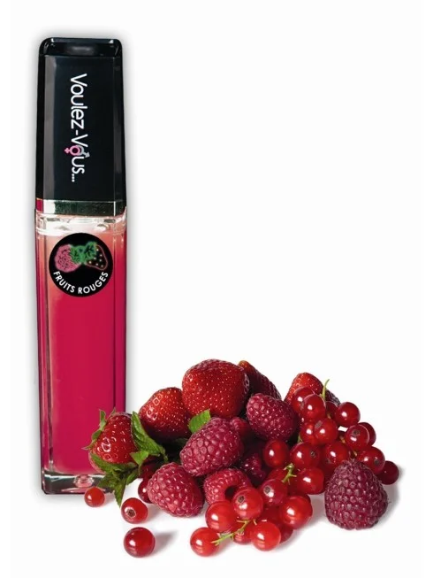 Gloss lumineux à effet chaud froid Fruits rouges - 10 ml