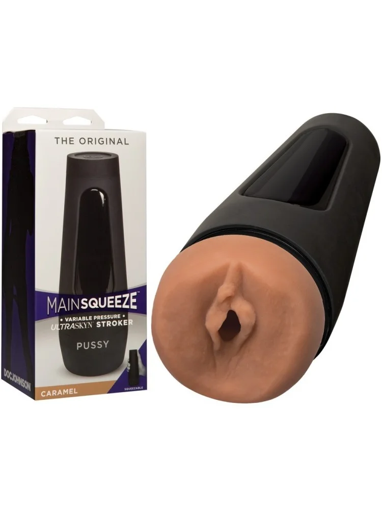 Masturbateur Main Squeeze - Vagin Original Caramel
