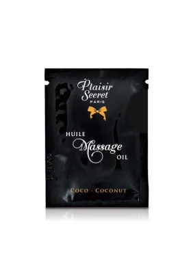 Dosette huile de massage Noix de coco 3ML Plaisir secret