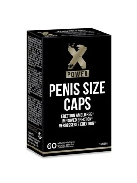 Penis size caps - 60 gélules