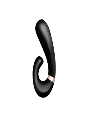 Stimulateur clitoridien et Vibromasseur point G Satisfyer Heat Wave Connect App - Noir