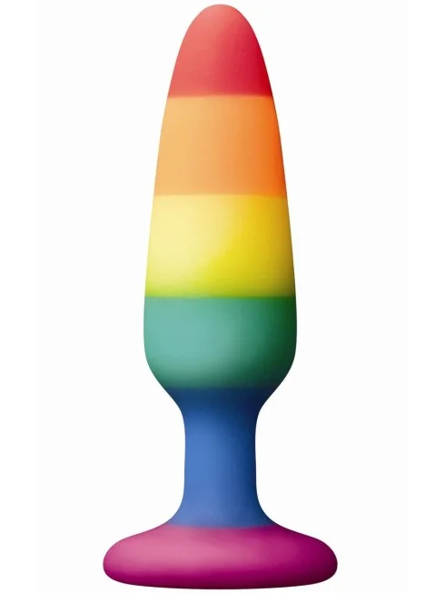 Plug Anal en Silicone Pride Edition - 11 cm