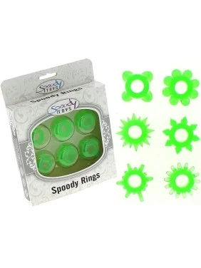 6 cockring Spoody Thirty Five fluorescents