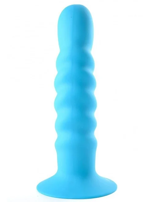 Gode Ventouse en Silicone Kendall Turquoise