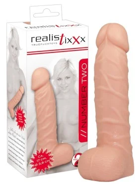 Gode Realistixxx avec testicules - 17cm