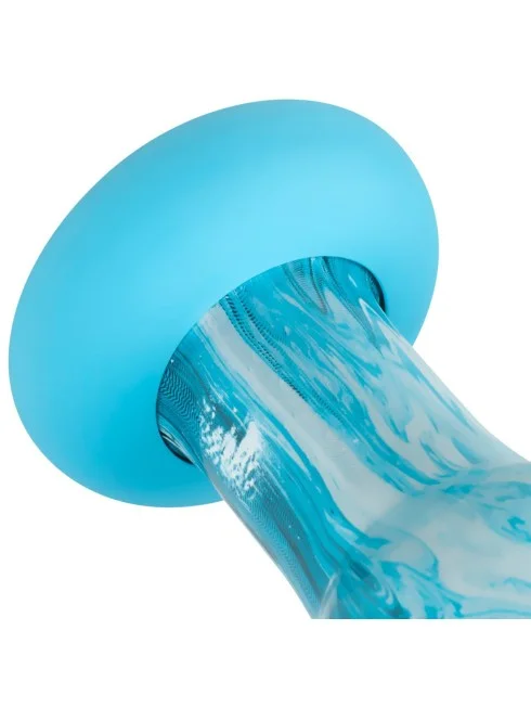 Gode Anal en Verre Ocean Curl