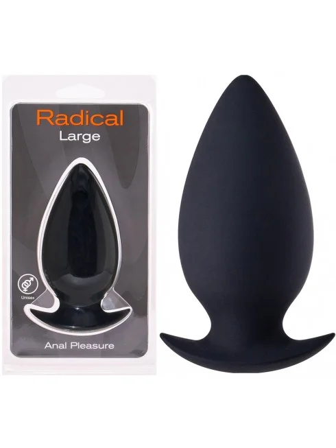 Plug Anal Radical en Silicone - Large
