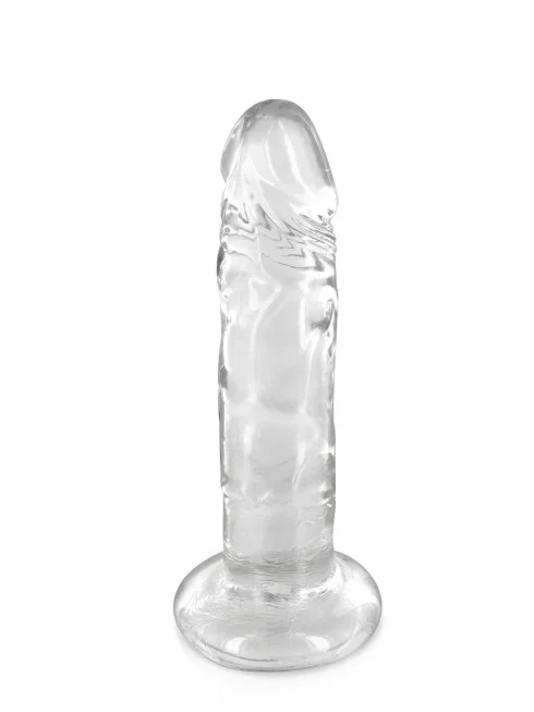Gode dong jelly transparent ventouse 18cm - CC570121