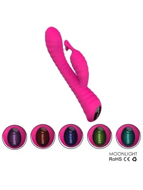 Moonlight, vibromasseur Rabbit 2 moteurs de 9 modes de vibrations - SHD-S027FUS