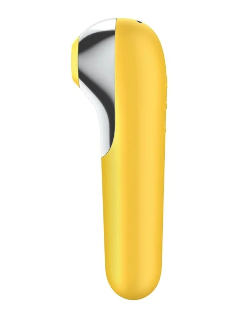 Vibromasseur et stimulateur clitoridien jaune Dual Love Satisfyer - CC5972570104