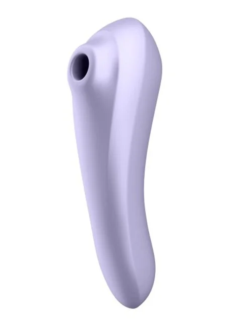 Vibromasseur et stimulateur de clitoris violet connecté Dual Pleasure Satisfyer - CC5972590201