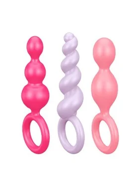 Coffret 3 plugs satisfyer couleur Booty Call - CC597160